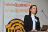 Sandra Kušek, voditeljica Web::Edukacije, s predavanjem o jedinoj edukaciji u Hrvatskoj za online prodaju u turizmu